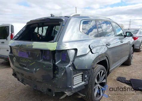 2024 Volkswagen Atlas 2.0T Sel Premium R-Line из США, поврежденный, VIN 1V2FR2CA3RC578703